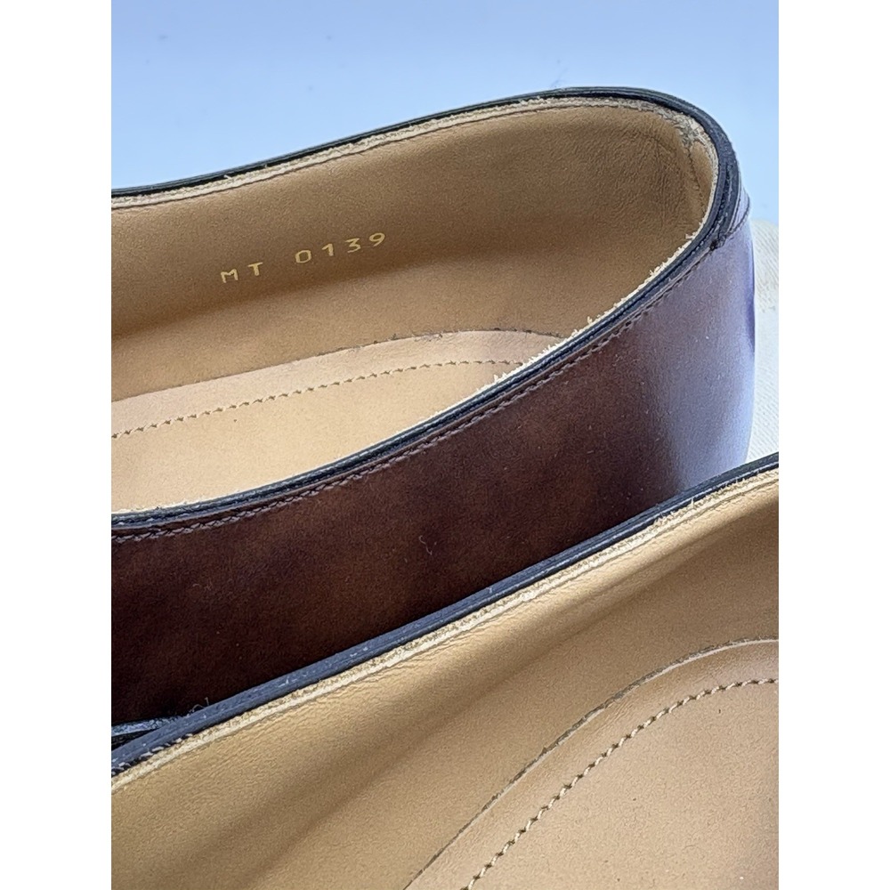 Louis Vuitton mens brown oxford dress shoes US size 12 Comes W Box richelieu - Picture 8 of 13